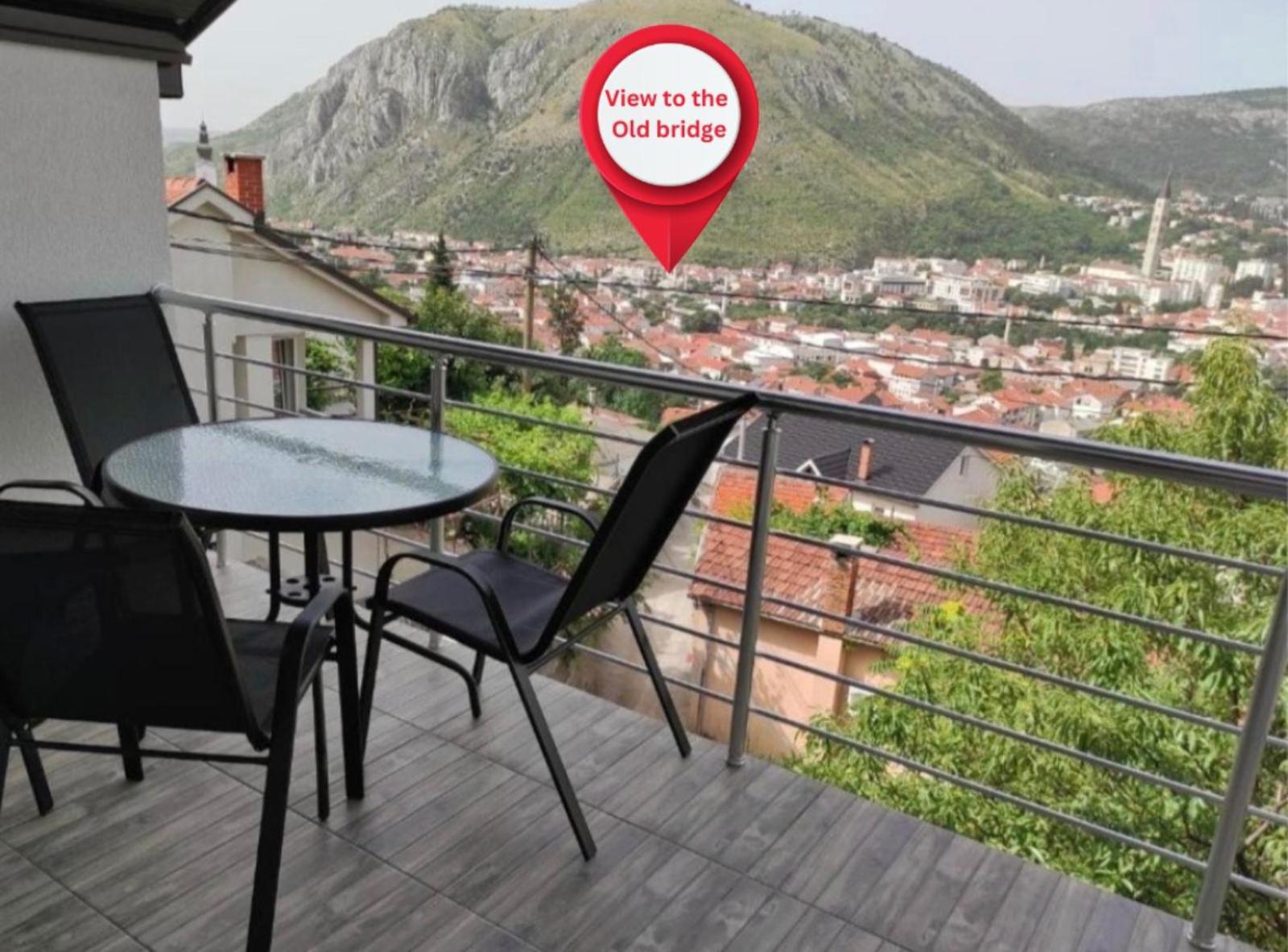 View Of The City - Studio Apartment 2 Mostar Dış mekan fotoğraf